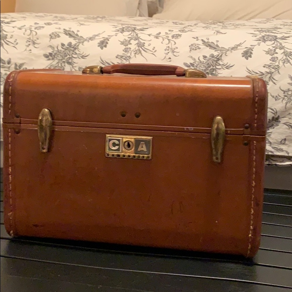 Vintage Antique Samsonite Travel Train Case